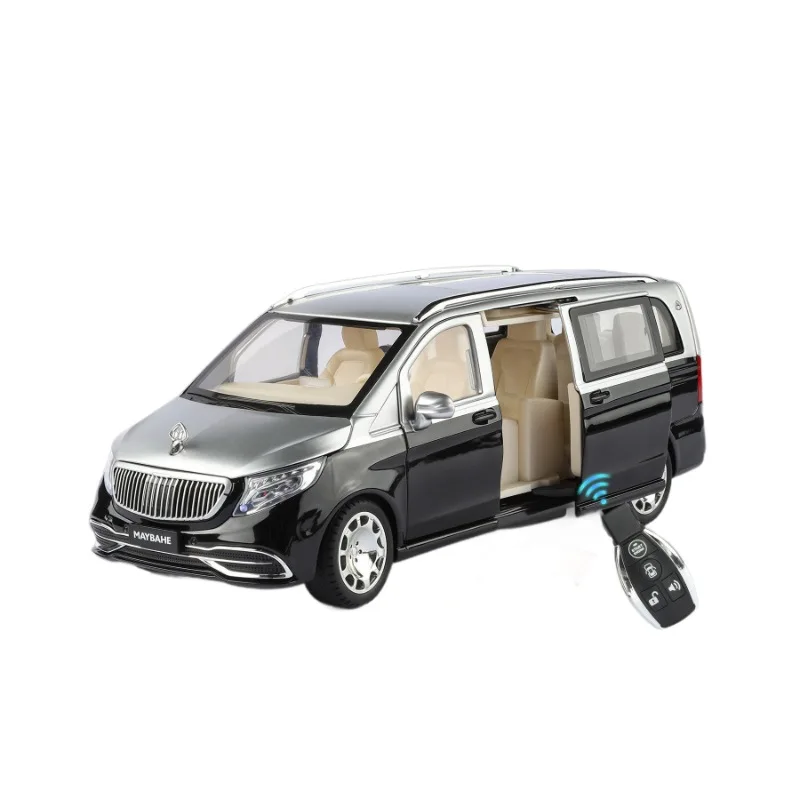 

Машинка на радиоуправлении Maibar 680, масштаб 1:24, с электрическими дверями, из сплава, имитация коммерческого автомобиля, украшение, детская игрушка, оптом