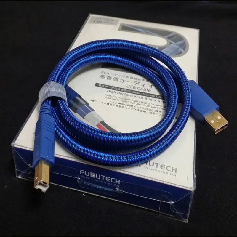 

Furutech GT2 USB A To B Silver-Plated OCC Copper Audio Digital Cable