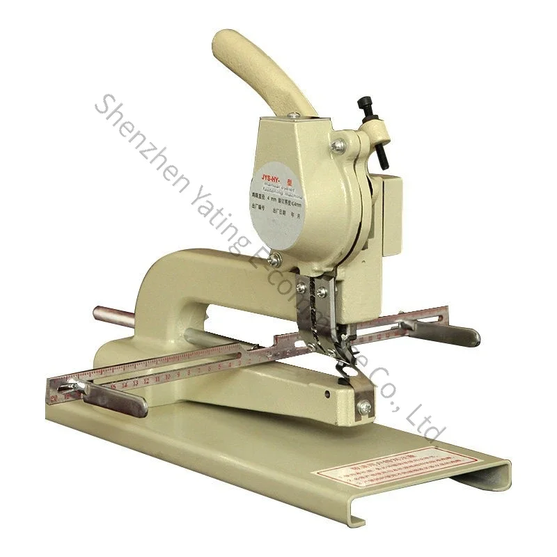 Hand Press Riveting Machine Hollow Rivet No Ring Fastening Machine Corns Riveting Machine Hang Tag,