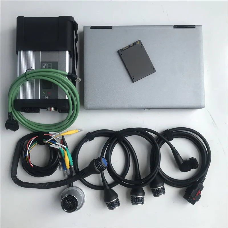 2024 MB Star C5 Diagnosis tool with D630 Laptop with SD Connect C4 software install well in 360G SSD for Mb car