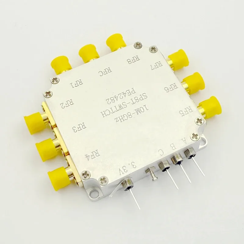

New PE42482 RF Switch Module SP8T Channel 10M-8GHz Bandwidth Low Insertion Loss High Isolation
