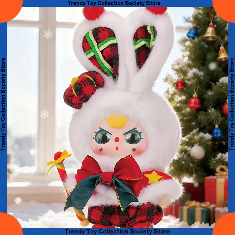 

New Product In Stock Happy Christmas To My Three-Year-Old Kid Series Plush Blind Box Trendy Toys Cute Figurines Decorative Gifts