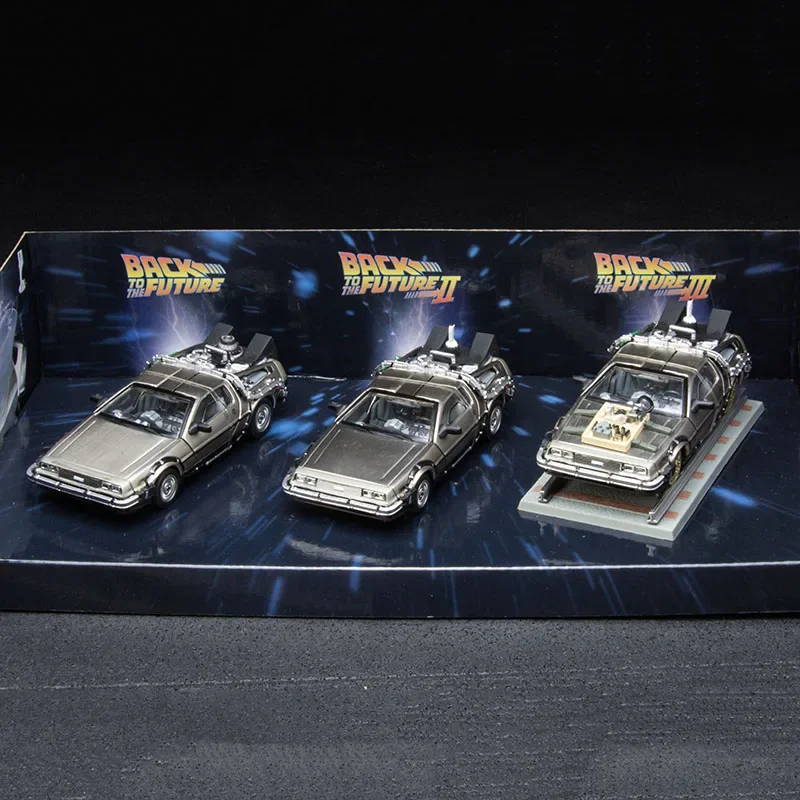 バック・トゥ・ザ・フューチャー」コレクション,1/43スケールの金属