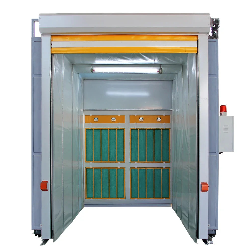 Custom retractable collapsible spray booth/flexible spray booth for polishing and painting garages