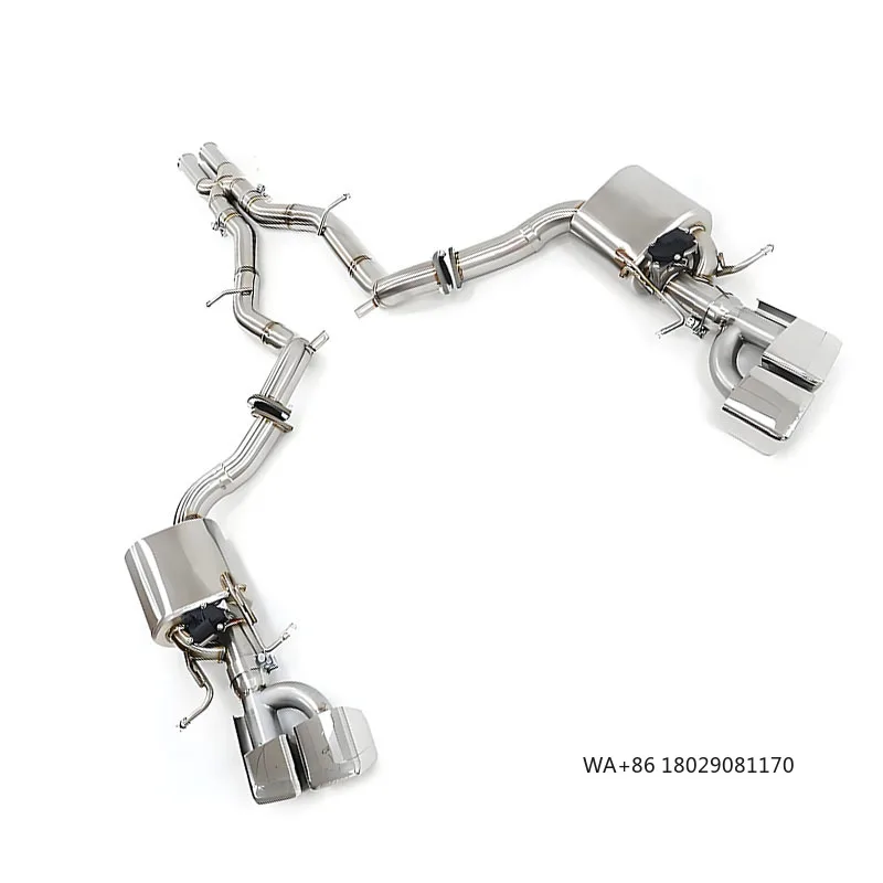 

SDO New Stainless Steel SS304 Catback Exhaust -E63 E63S W212 2007-2016 Valvetronic Muffler System