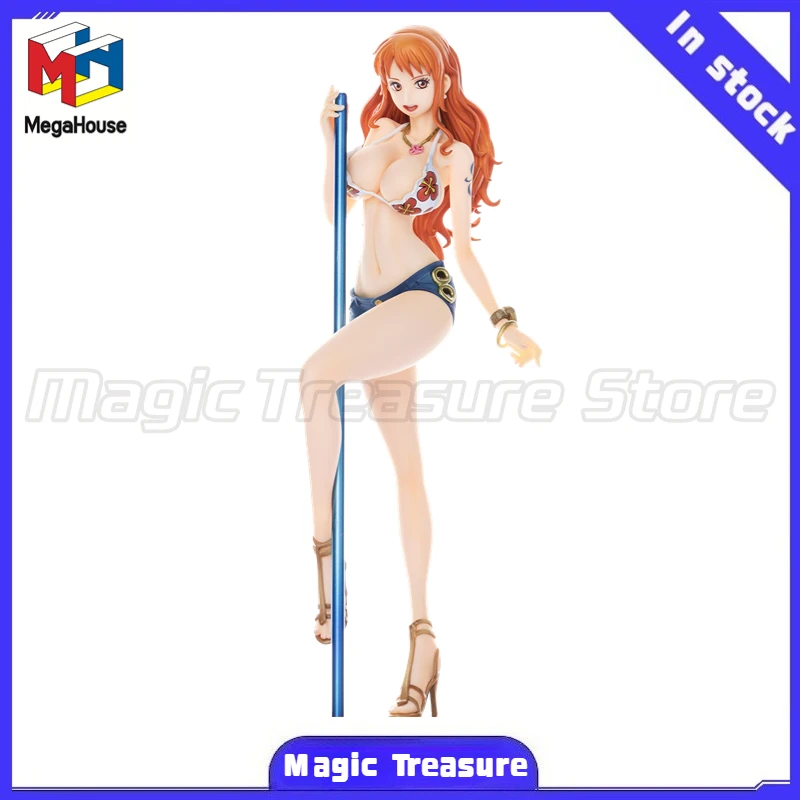 

【MT】Original MegaHouse POP Limited Edition ONE PIECE Nami New Ver Figure Toy Collection Decoration