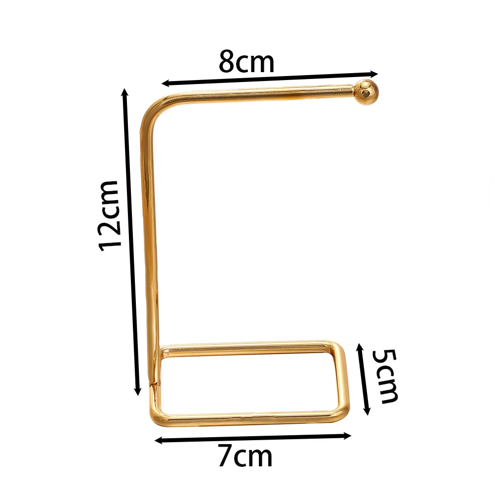 Jewelry Display Stand Bracelet Earring Necklace Storage Metal Base Rack Jewellery Organizer Holder Home Decor image 3
