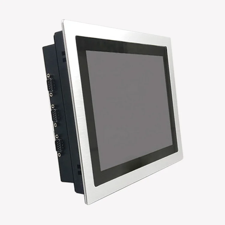 

12 inch Aluminum Alloy Embedded Touchscreen Industrial Tablet Pc for Atm Kiosk Hmi With GPIO 12/24/36V DC