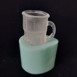 Glass Cup Mold Beer Mug Mold Handmade Soap Making Molds Candle Mold Silicone Resin Clay Moulds QT0168 PRZY Silicone Eco-friendly