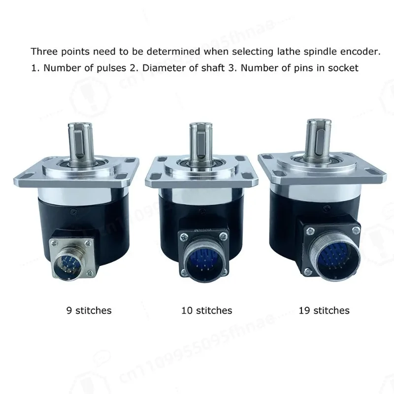 ZSF5815 6215 1024 pulse Direct CNC lathe spindle rotary encoder ，with cables