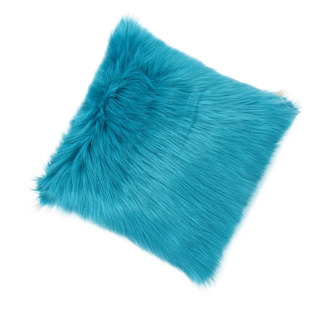 

1Pcs Wool Cushion Cover 45x45cm Soft Wear-Resistant Decorative Pillowcase Perfect for Home Throw Pillow
