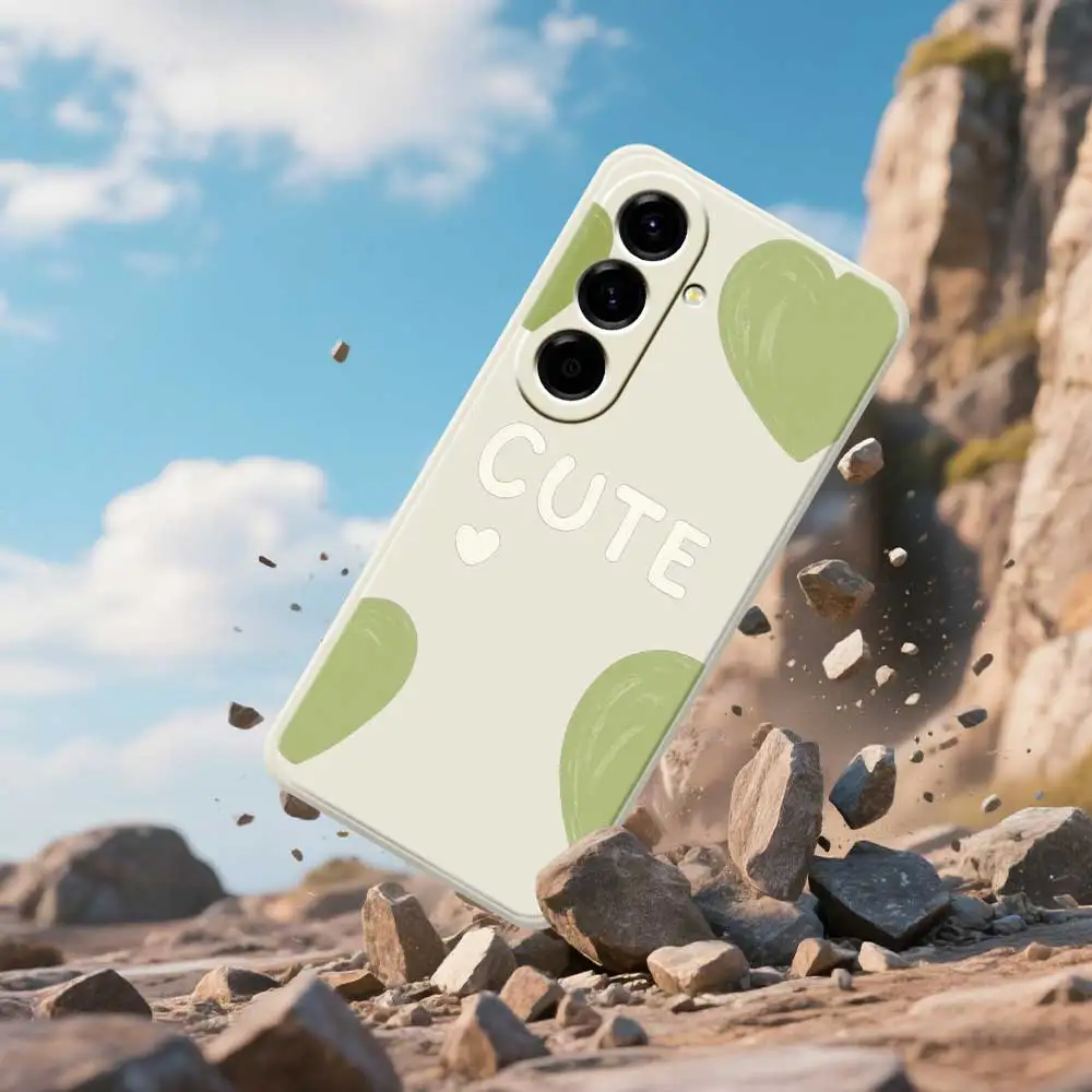 Cute Style Color Blocking Phone Case For Samsung Galaxy A56 A32 A23 A22 5G A32 A23 4G A55 A54 A53 A52 A51 A35 A34 A31 Soft Cover