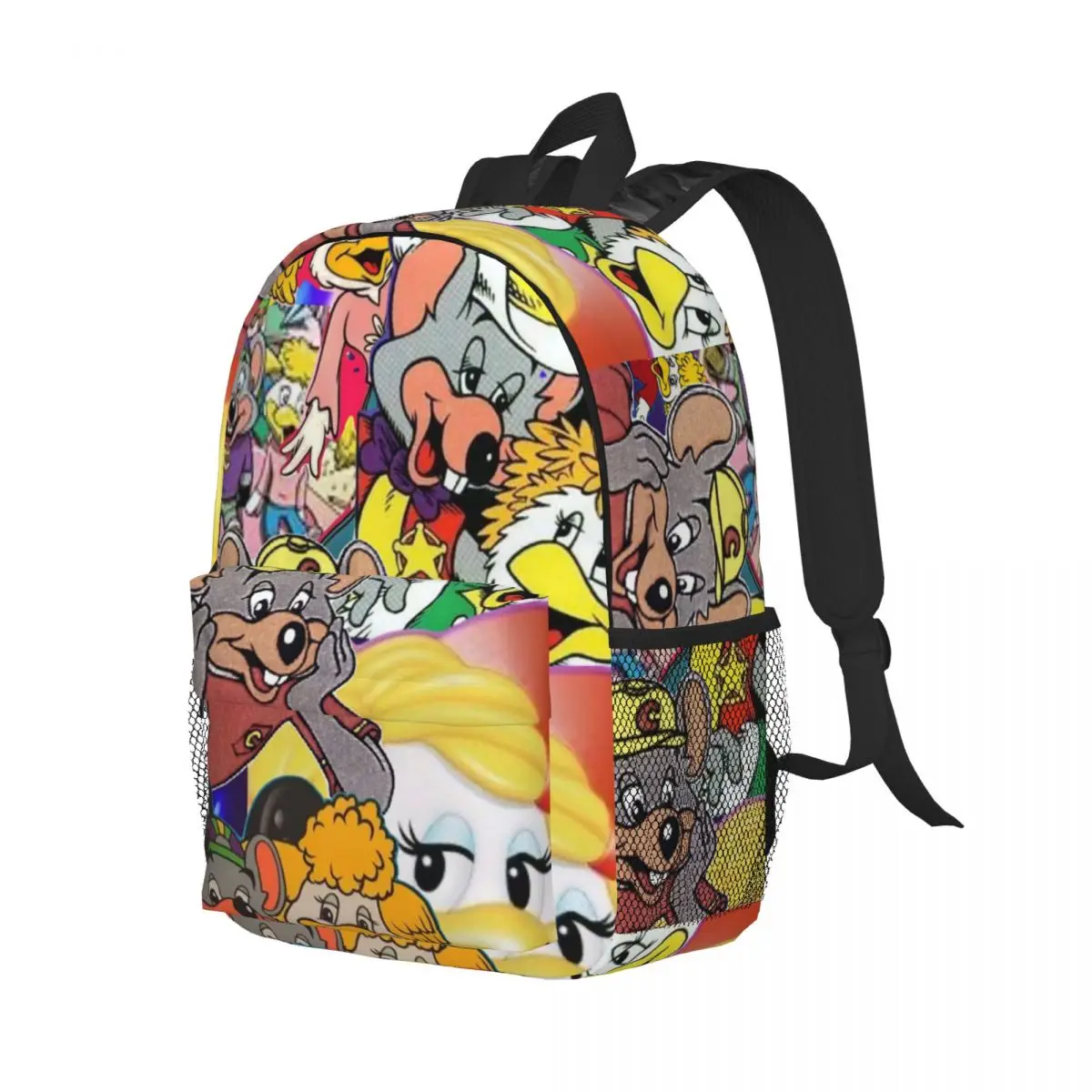 

Рюкзак Chuck E Cheese, студенческая сумка для книг для мальчиков и девочек, детская школьная сумка, сумки на плечо для ноутбука для мужчин и женщин