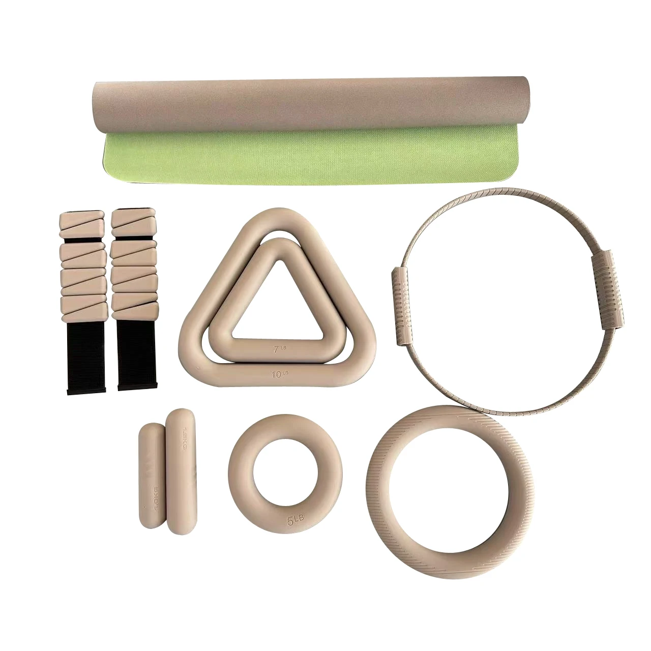 New Free Weights Exercise Sets in Silicone Premium Fitness Accessories