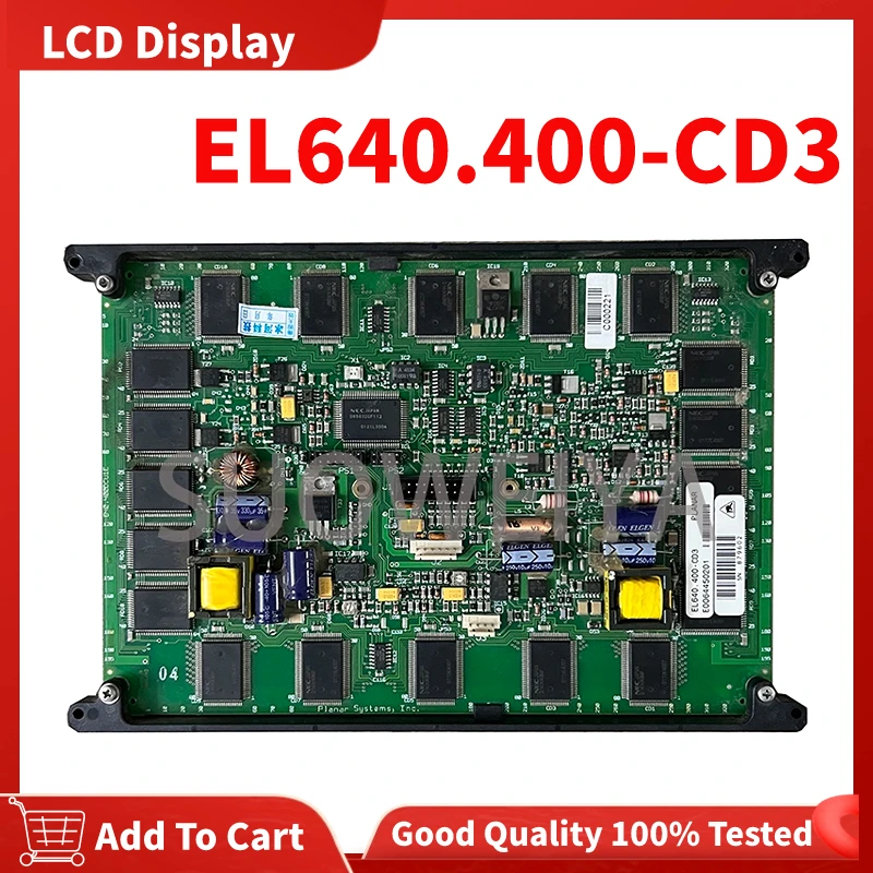 100% Original For EL640.400-CD3-FRA ASSY TFT Repair 9.1Inch LCD Screen Display Panel Fully Tested Before