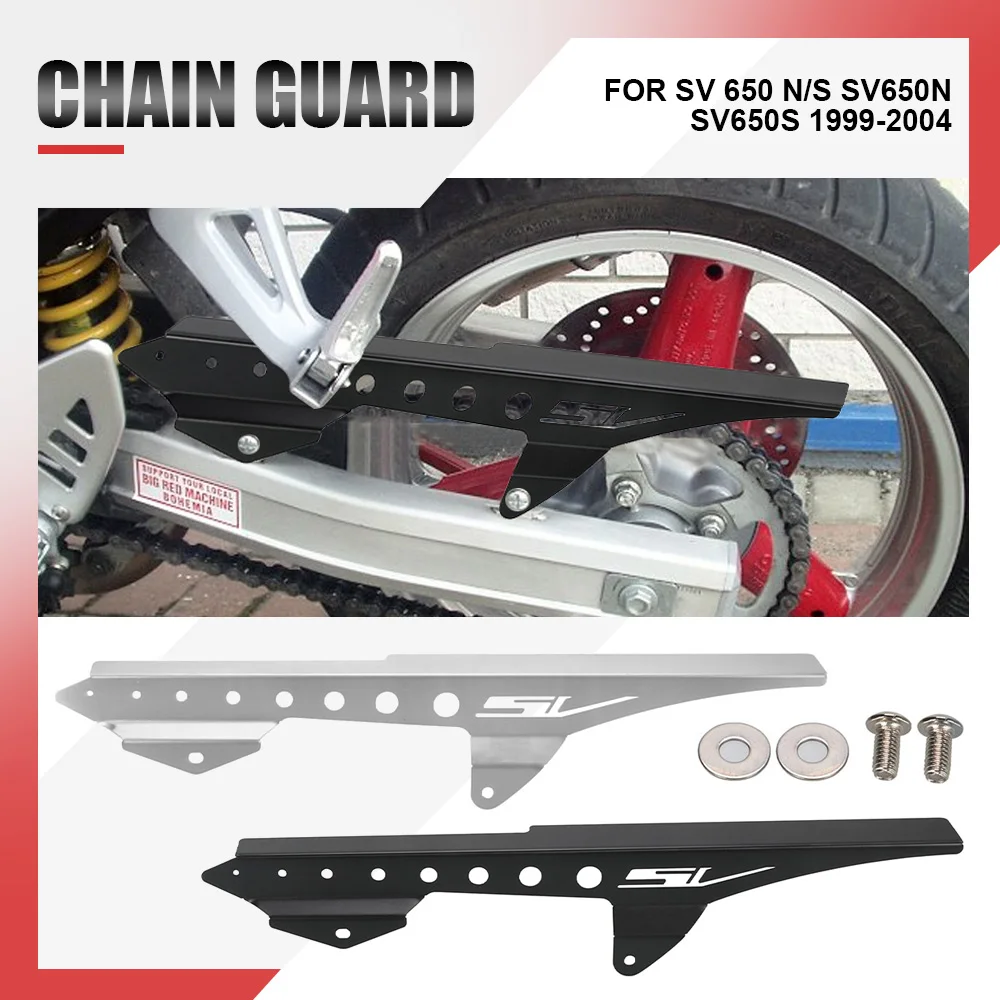

For Suzuki SV 650 N/S SV650N SV650S 1999-2003 2004 SV-650S/N Motorcycle Rear Chain Guard Protector Chain Cover Chains Stabilizer