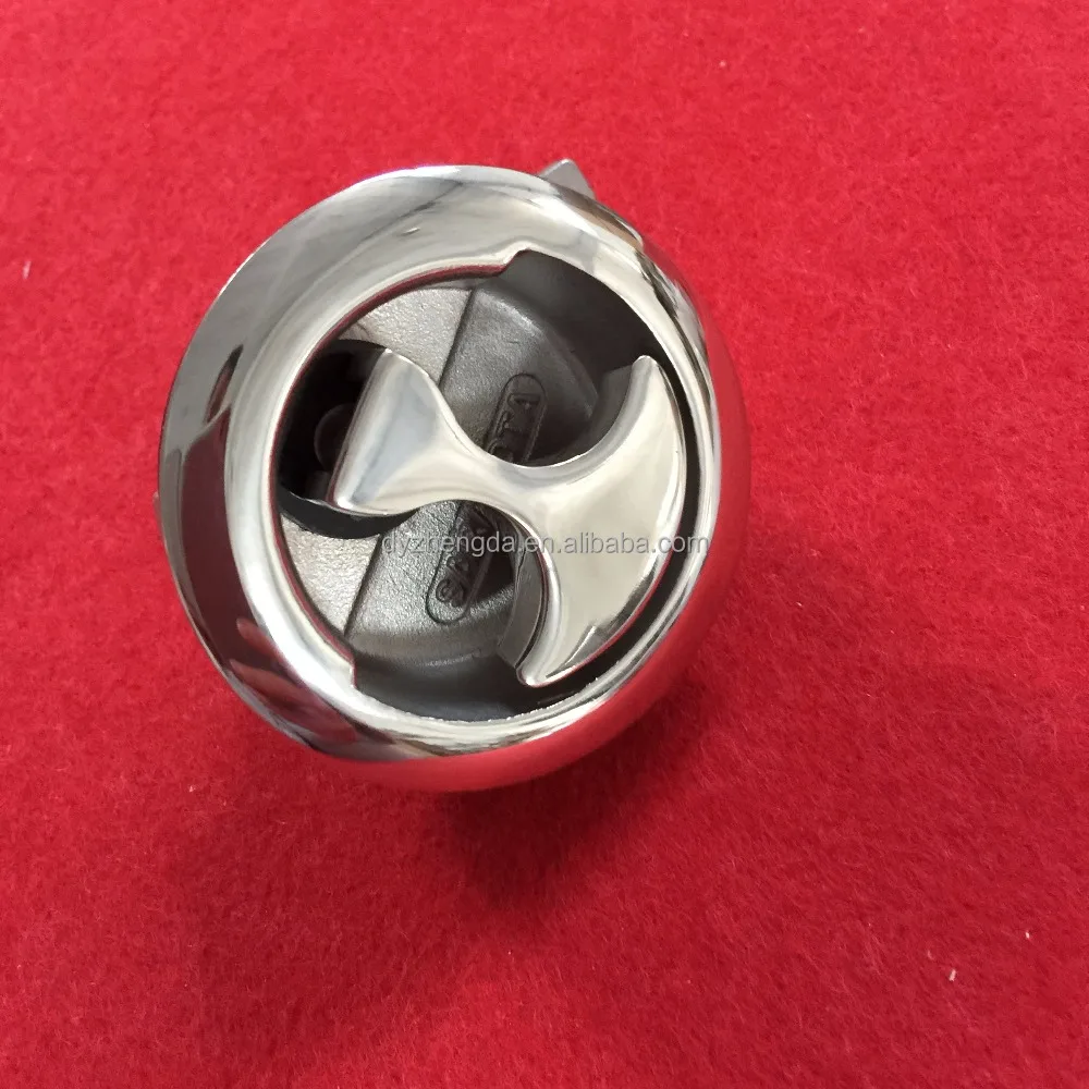 A escotilha de barco marinho de aço inoxidável AISI 316 trava giratória alça de elevação 2''