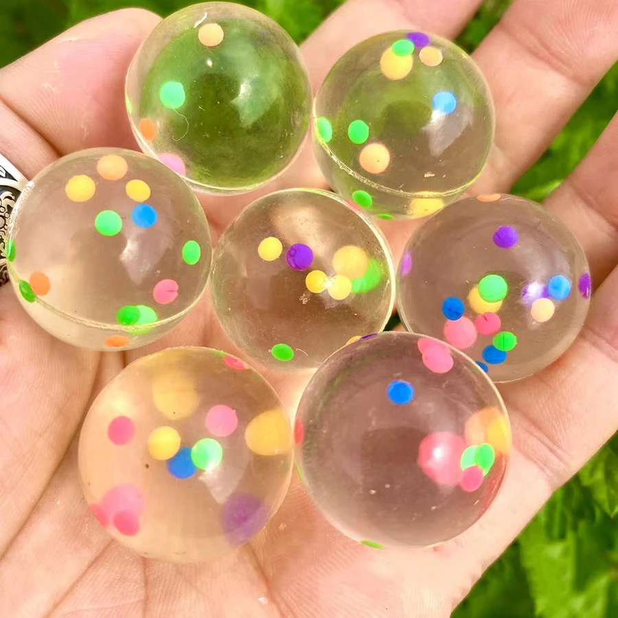 10pcs/lot 25mm Rubber Mini Bouncy Balls More Than 200+ Styles Ship Random Bouncy Ball Party Gifts Adults Stress Relief Toys