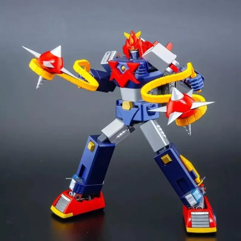 Action Toys MINI Super Electromagnetic Machine Voltes V Full Painting Edition 2024 Limited Finished Model Action Toy Figures