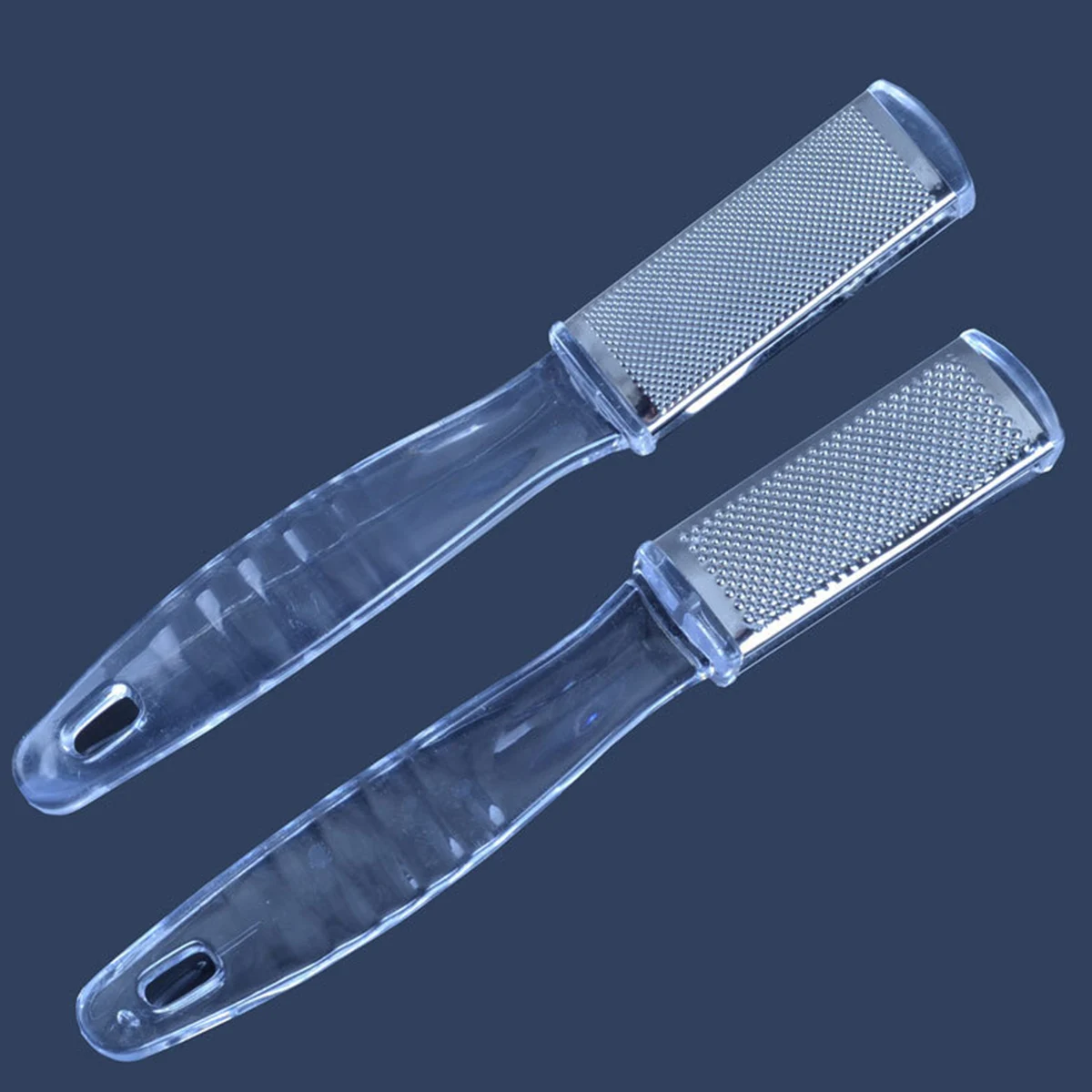 

Foot File Pedicure Tool Stainless Steel Callus Remover Beauty Grinder Coarse Delicate Sides Long Lasting Durable Use At Home