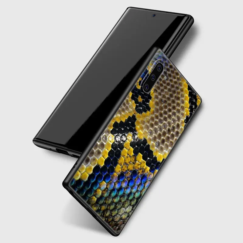 Python Snake Pattern Case For Samsung M30 M31 S Note 10 Lite 20 Ultra M04 M13 M32 4G M14 M23 M33 M34 M42 M52 M53 M54 5G M11 M12