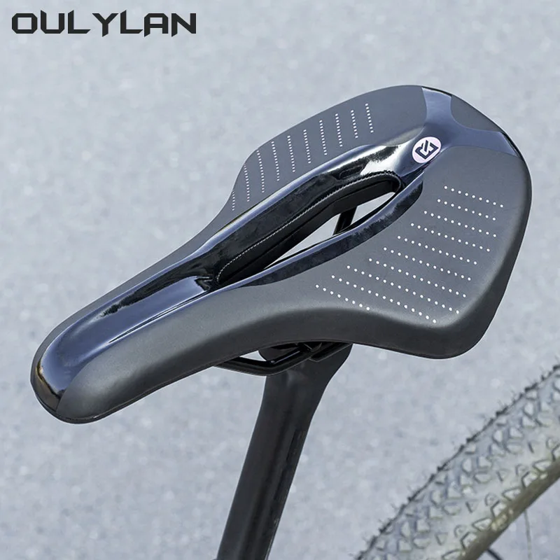 Oulylan Comfortable Soft Cycling Cushion Exercise Bike Saddle for Men and Women Gel Bicycle Saddle MTB Mountain Road Bike Seat