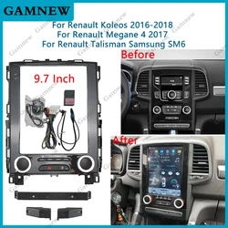 9.7 Inch Car Frame Fascia Adapter Canbus Box Decoder Android Radio Dash Fitting Panel Kit For Renault Koleos Megane 4 Talisman