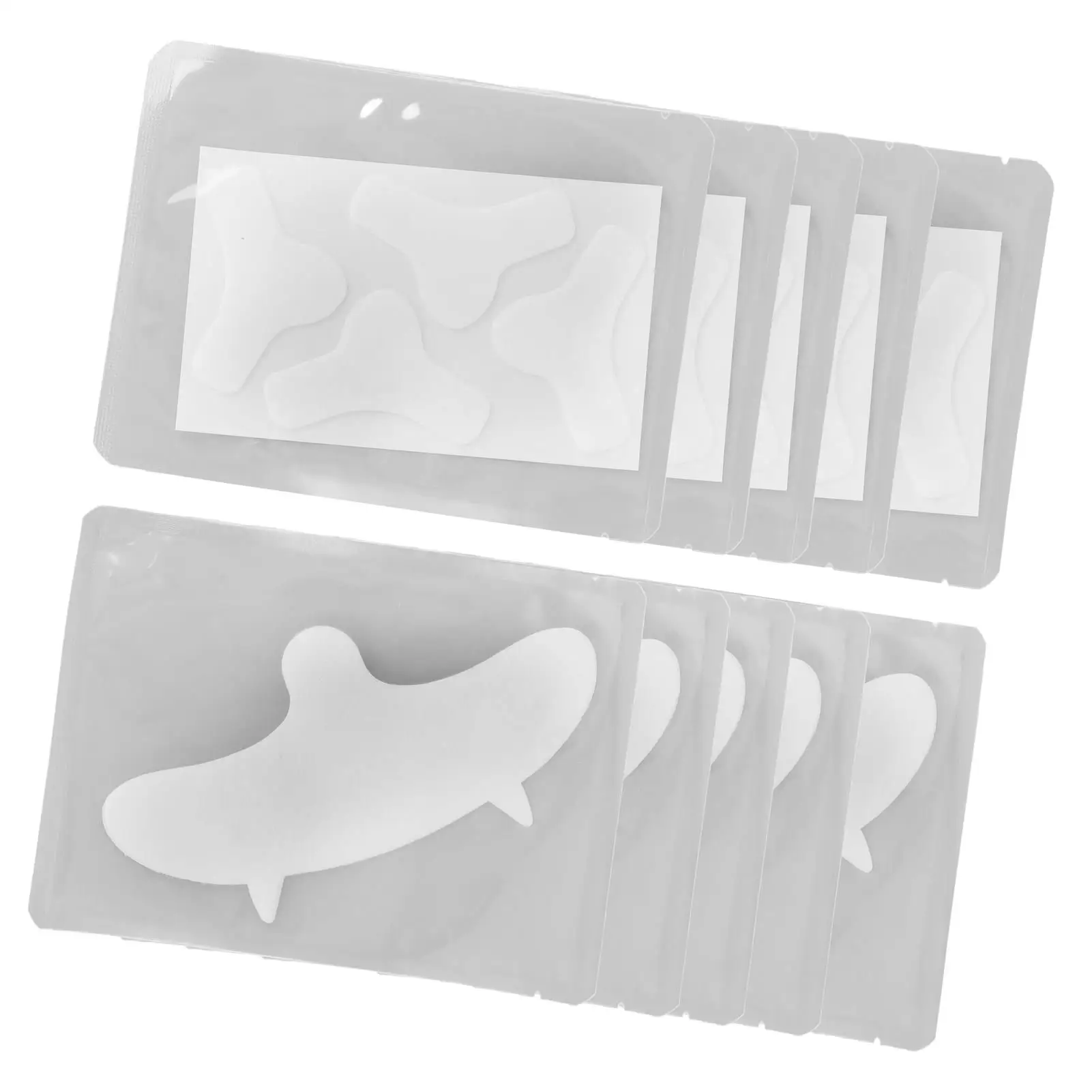 Y-Shaped Wrinkle Removal Stickers for Frown Lines: Forehead Patches with Horns