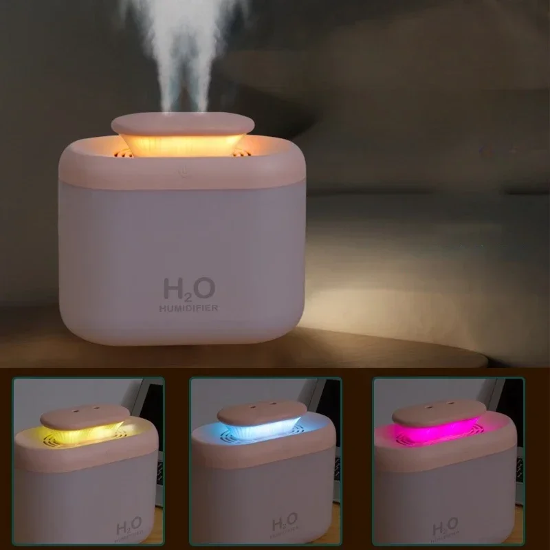 Xiaomi Youpin Pattern Portable Air Humidifier Heavy Fog USB Double Jet Humidifier Office Bedroom Home Essentials Air Purifier