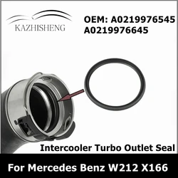 Intercooler Coolant Turbo Outlet Seal for Mercedes Benz W212 X166 OM642 OM651 A0219976545 A0219976645