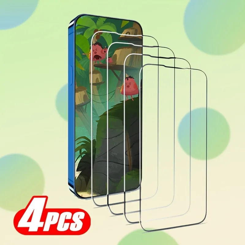 4Pcs Full Cover Tem… - image