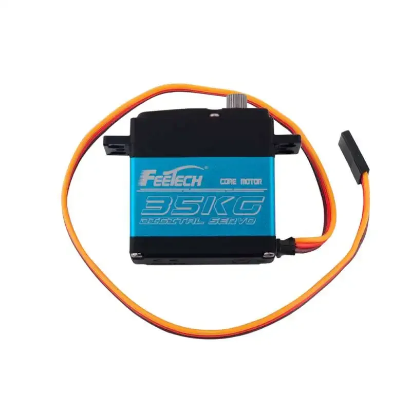 4 pezzi 35KG FT5330M servomotore digitale 7.4V 180 gradi ingranaggio metallico impermeabile per Baja 1/8/10 RC telecomando Drift Car