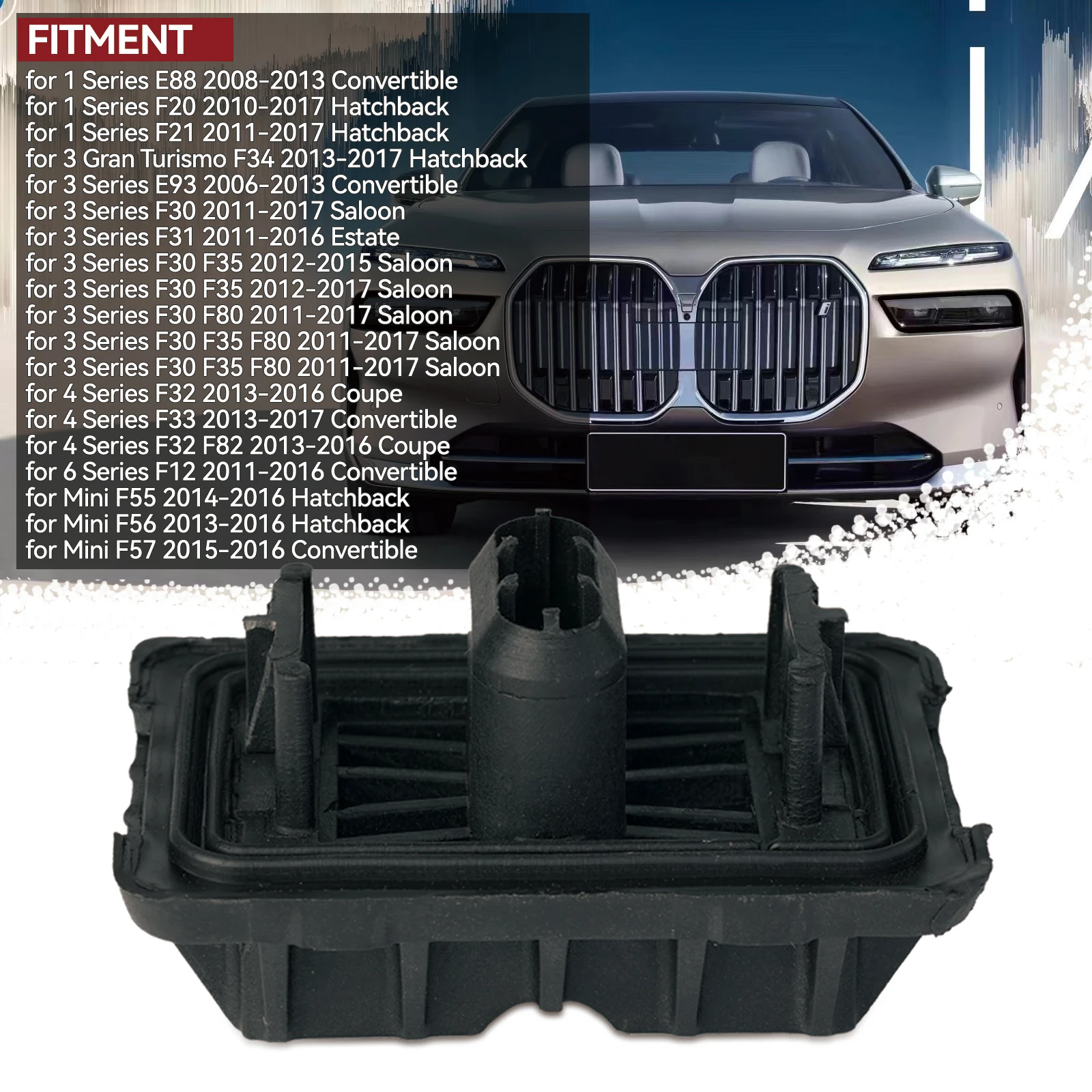 4x 51717169981   جاك نقطة الوسادة تحت سيارة دعم الوسادة رفع لسيارات BMW 1 3 4 سلسلة Mini E88 F20 F21 F34 E93 F30 F35 F80 F12 F32 F33