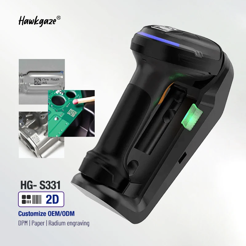 

Hot selling：Rugged Qr Code Dpm Industrial Barcode Scanner Long Range Wireless Handheld 2d Handel Barcode Scanner With Char