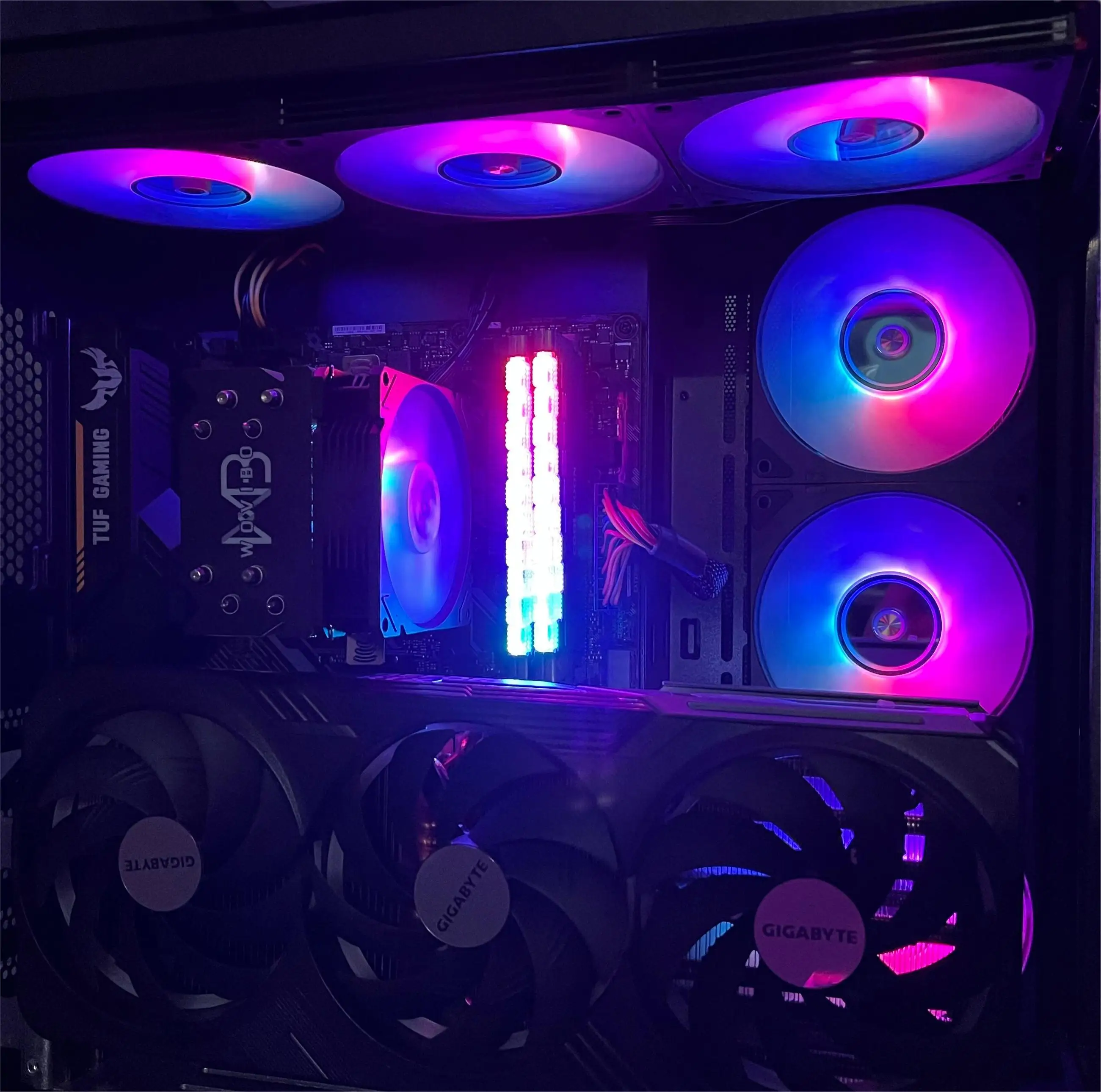 4 히트 파이프 CPU 쿨러 선풍기 ARGB RGB 90mm PWM 4PIN 인텔 1150 1151 1155 1200 1700 2011 X79 X99 AMD AM4 AM5 라디에이터 환풍기