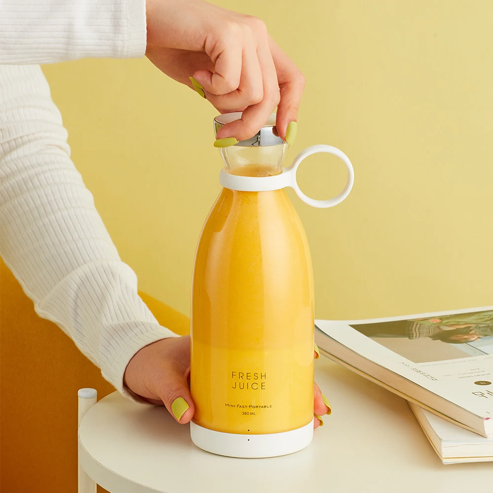 قطعة واحدة من عصارة الحمضيات الكهربائية المصنوعة من مادة ABS المتينة، مثيرة للاهتمام وآمنة، مناسبة للمشروبات الصحية. #1