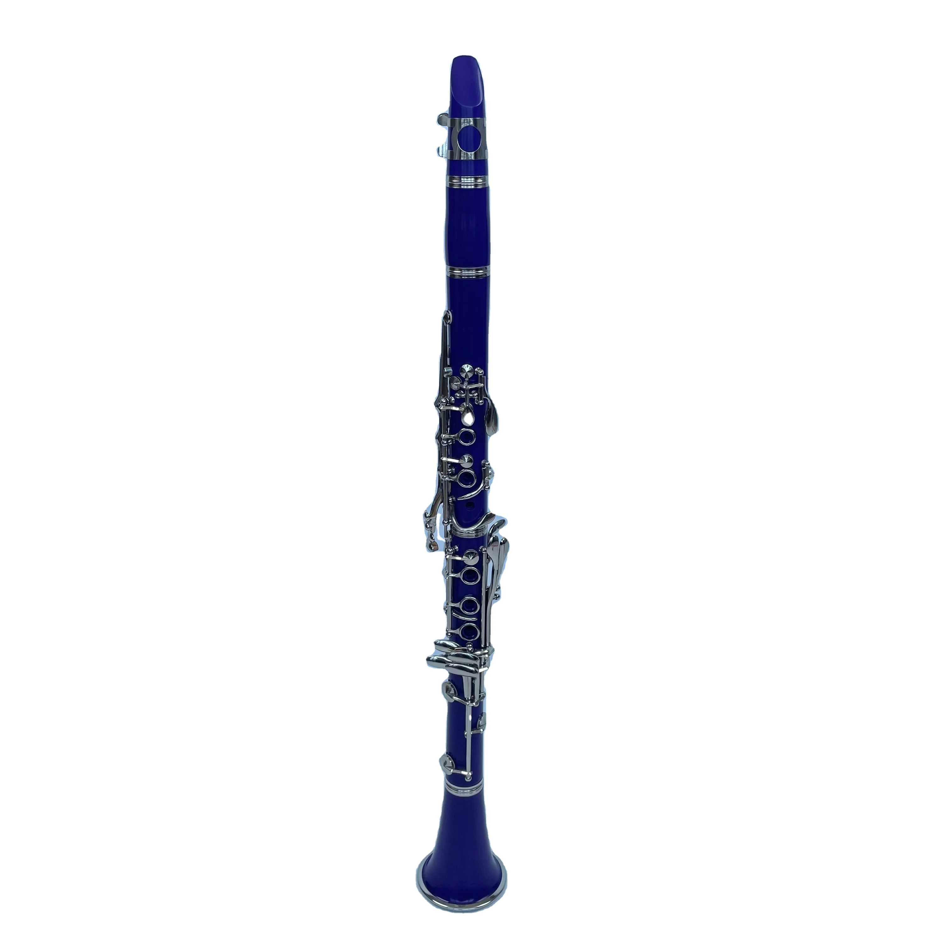 

Hooqu Purple Color 17 Keys Bb Key Colorful Clarinet With Nickel Plated Keys For Beginner And Children