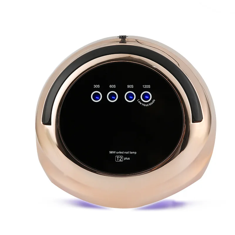 98 واط الأشعة فوق البنفسجية LED ارتفع الذهب مسمار مصباح للتجفيف السريع هلام مسمار العلاج بالضوء آلة 42 المصابيح مانيكير صالون أداة المعدات
