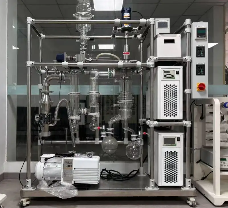 Machine d'extraction Système de distillation moléculaire à court trajetDistillation