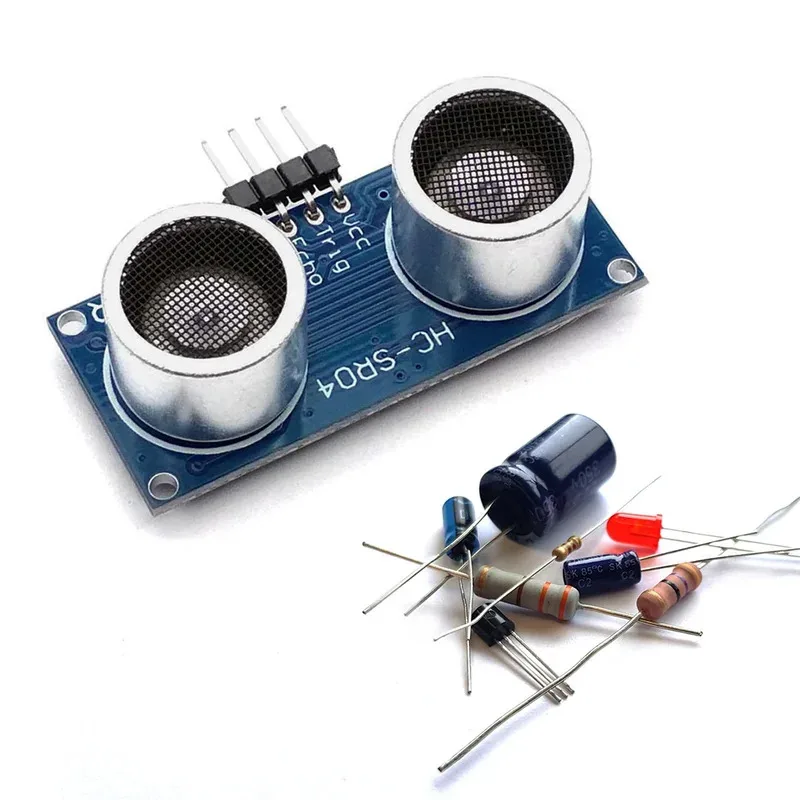 10-1PCS HC-SR04P HC-SR04 Ultrasonic Ranging Module Ranging Sensor Module 3-5.5V Wide Voltage Performance Is Stronger