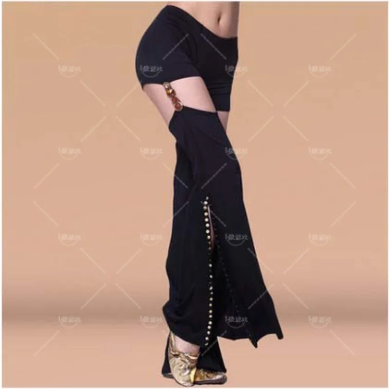 New belly dance costumes senior sexy crystal cotton stones belly dance pants for women belly dance trousers