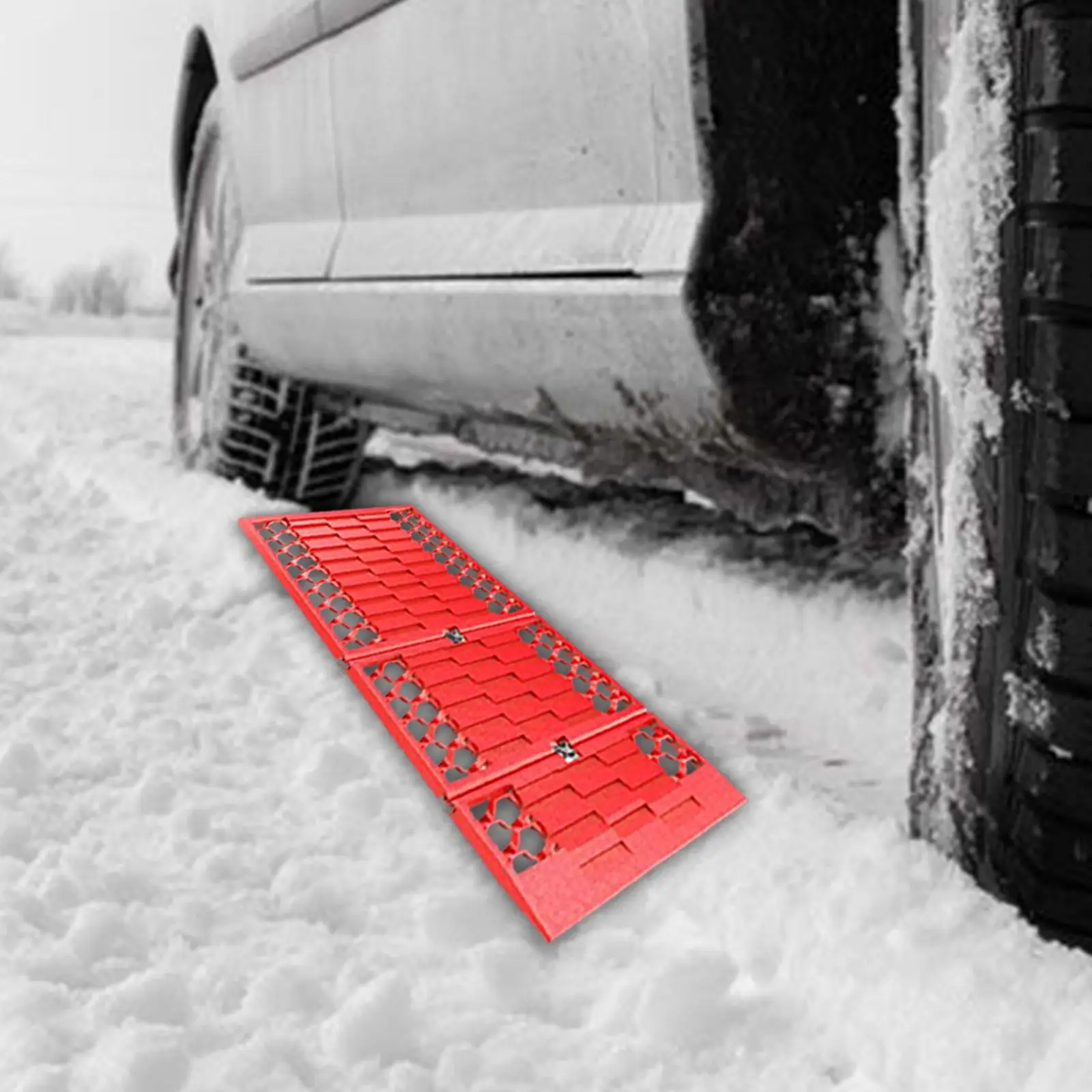 2Pcs off roading traction track track Pad Roll for Mud Suvs Cars Snow