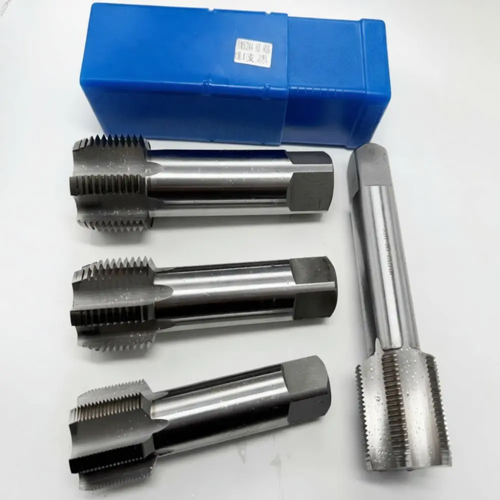 W6542 HSS Straight Flute Thread Tap Plug Taps Machine Manual Metalworking Cutter Internal Threading Tool For Steel Iron Alloy