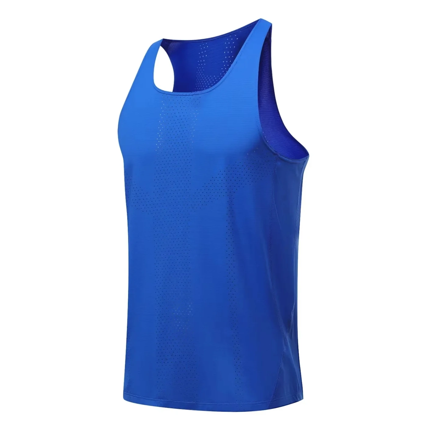 Professional Running Sports Men's Tank Top Fashion Gym T-shirt Outdoor Track Field Marathon Training Vest Summer Quick Dry Tees