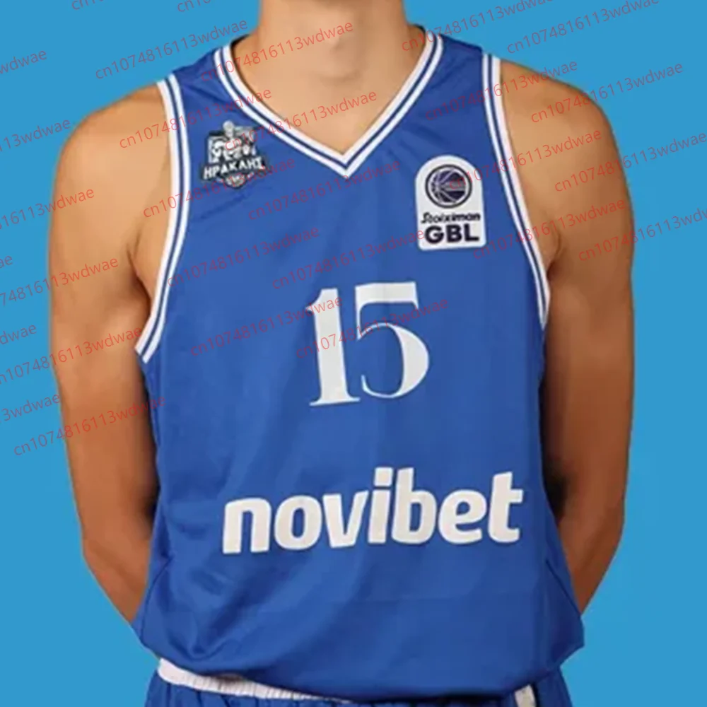 2025 قميص كرة السلة اليونانية سريعة الجفاف طقم جيرسي رياضي وهيراكيز قميص كرة السلة РАТ-ΦОПВМ্যান ТСТН 17 كرة السلة جيرسي #4