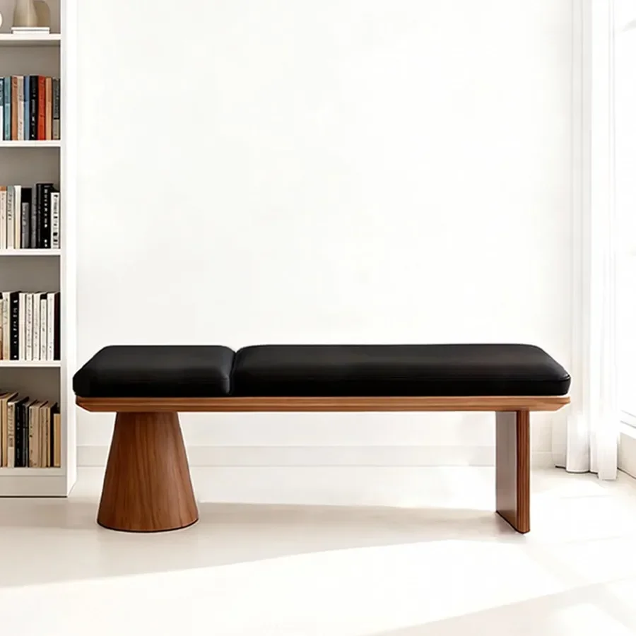 Nordic light luxury creative bedroom bedside stool home shoe change stool cloakroom personalized bench