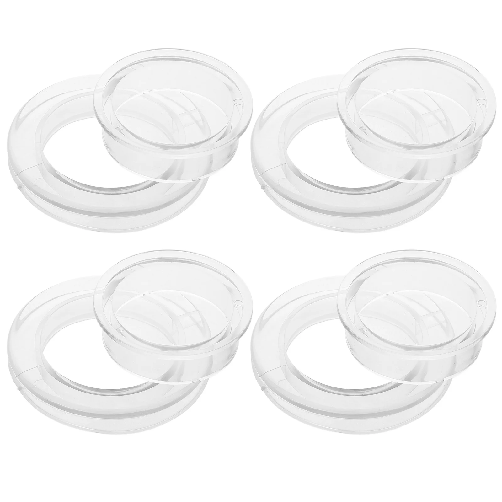

Patio Table Umbrella Hole Ring 4 Sets Silicone Caps Plug Adapter for Coffee Shop Bar Milk Tea Shop Yard Outdoor Furniture High