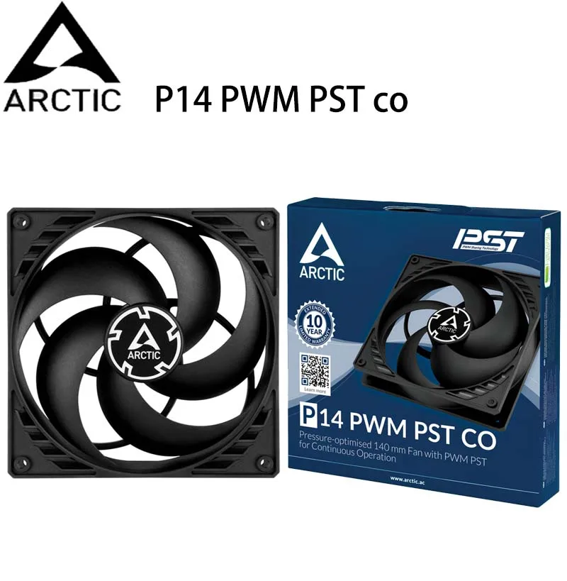 

Arctic P14 PWM PST co 14cm PC Case Cooling Fan 140mm Desktop Computer AMD Intel CPU Heat Dissipation Cooler 4Pin PWM 1700RPM