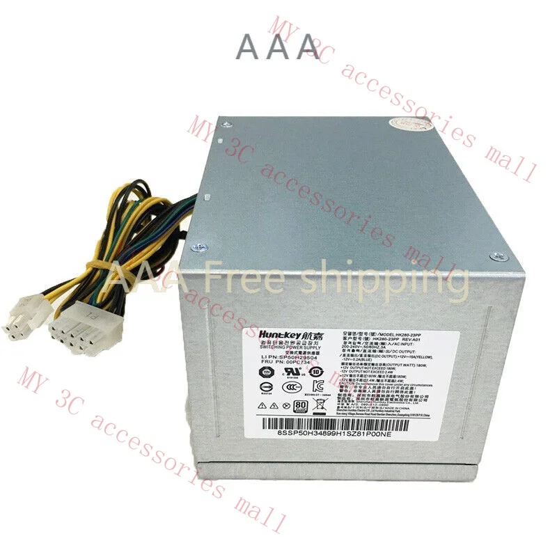 

For Lenovo 180W 10pin 4pin Power Supply HK280-23PP PA-2181-1 PCE027 PCE026