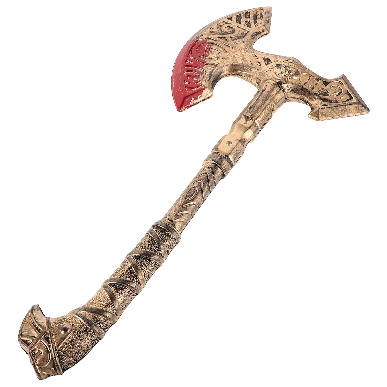 محاور وهمية واقعية فايكنغ الفأس الدعامة مقلد الفأس لجميع القديسين القرون الوسطى زي حفلة تأثيري أداء المرحلة #5